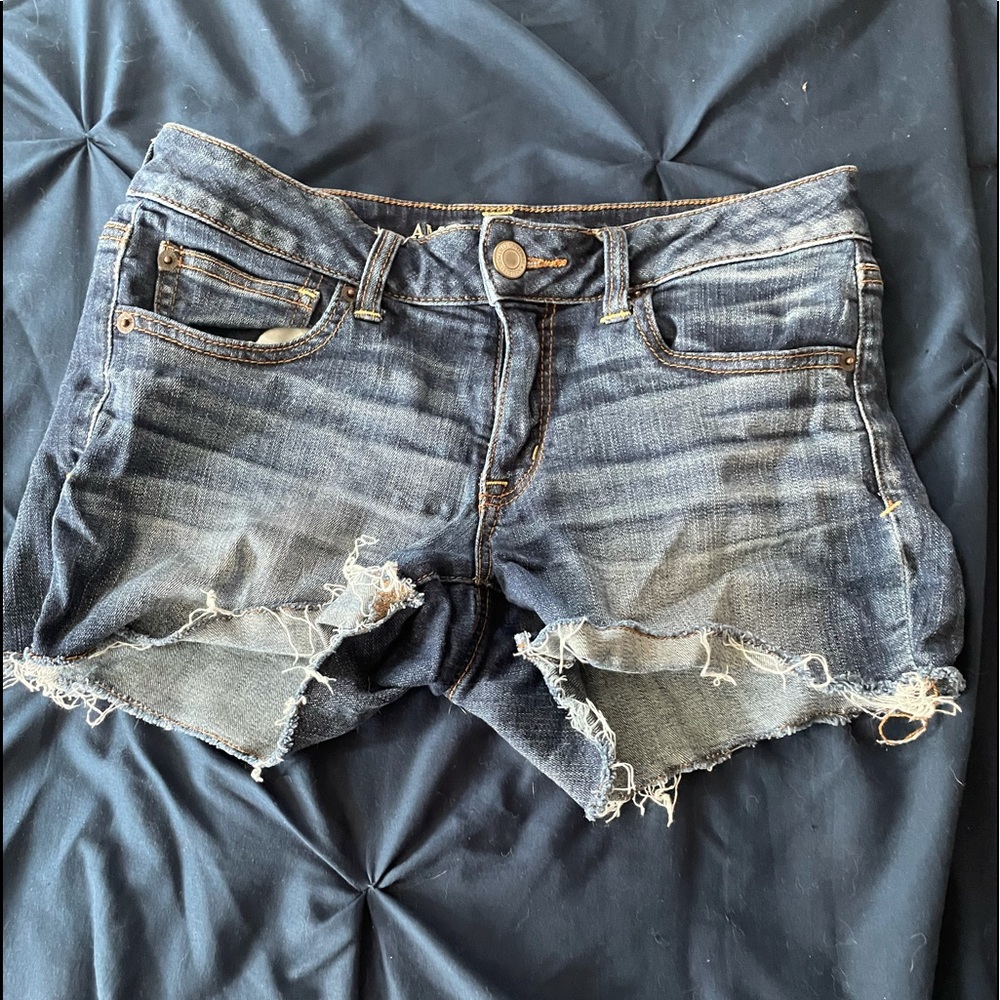 American Eagle size 6 denim shorts